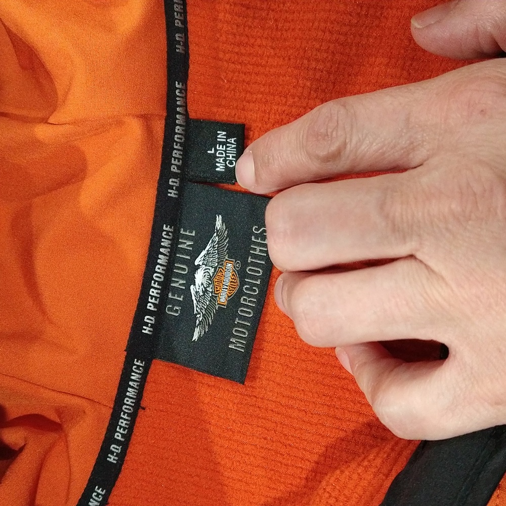 Harley-Davidson Hoodie Jacket with Thumb Holes - Picture 7 of 15